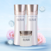 怡丽丝尔(ELIXIR)纯肌净白柔滑晶润乳液130ml 清爽型 净白保湿补水滋润