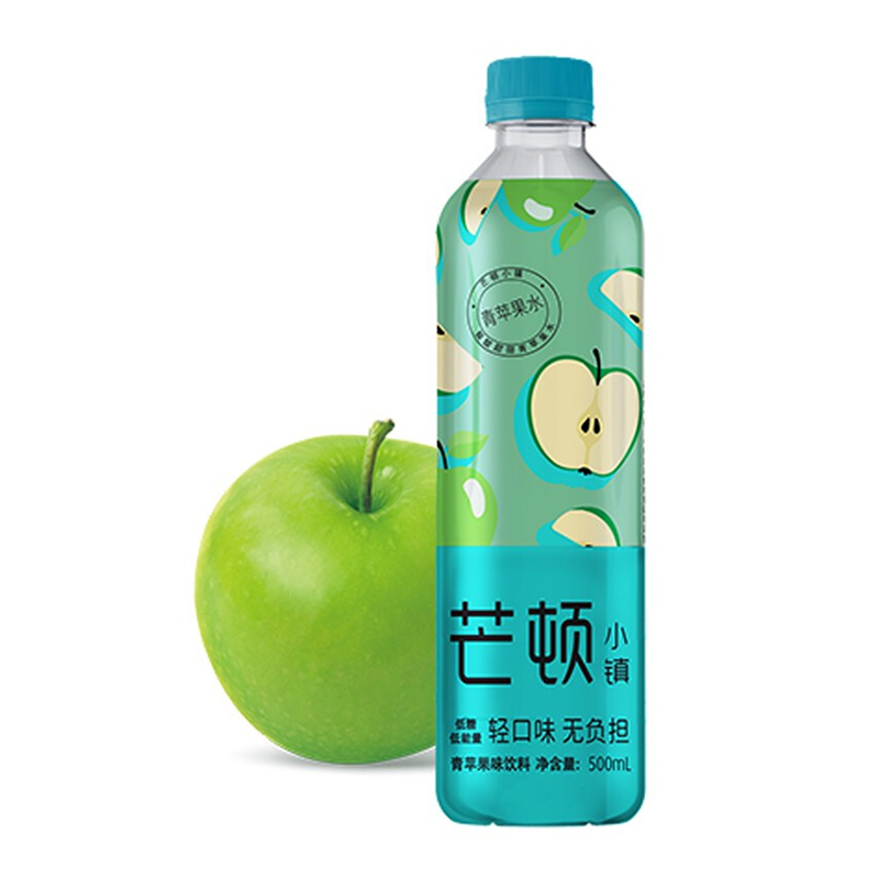 今麦郎芒顿小镇青苹果水500ml瓶装解渴饮料视频