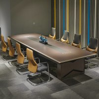 三圣 办公家具办公室会议桌简约现代商务桌开会洽谈桌子长方形