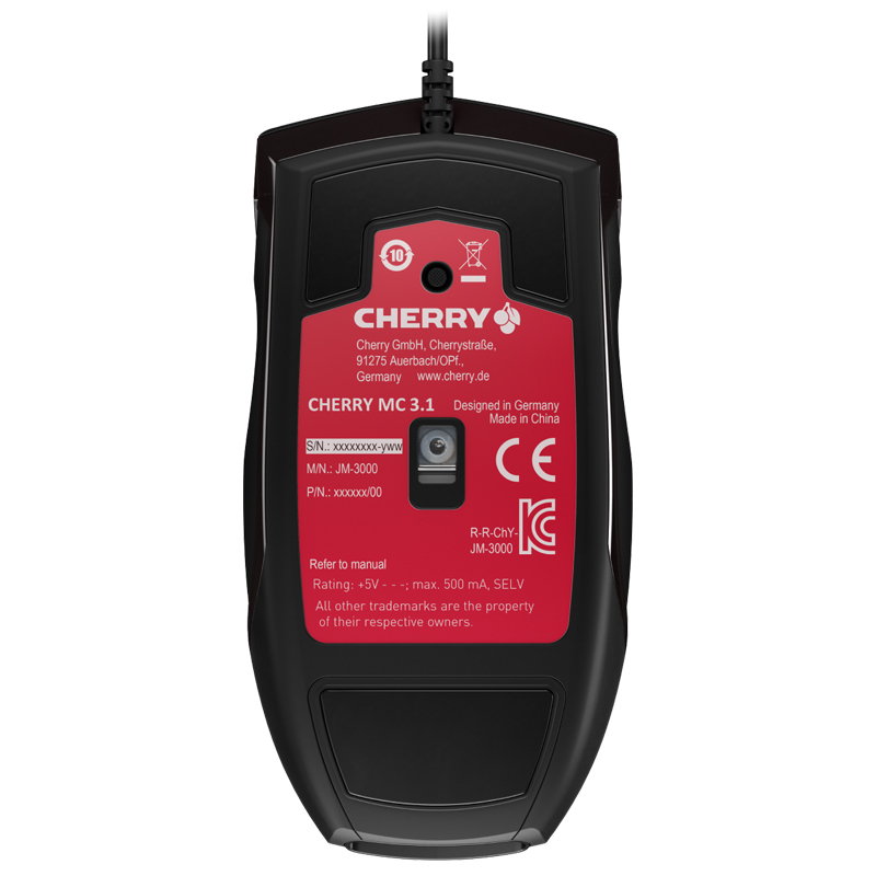 樱桃(CHERRY)MC3.1 鼠标机械键盘套装(JM3000-2鼠标+G80-3000S TKL 键盘 黑色 茶轴)