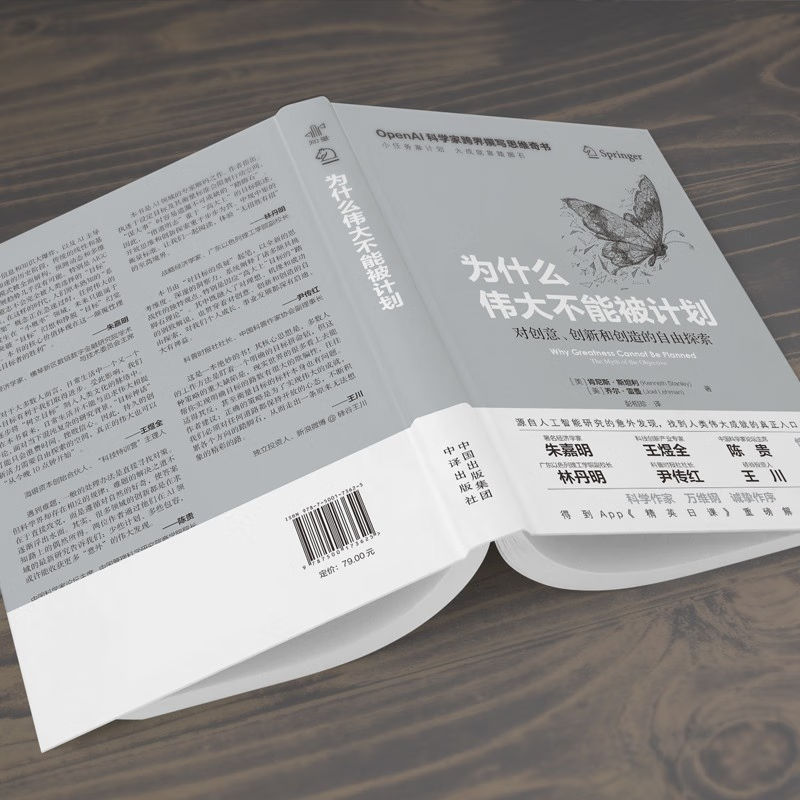 [全2本]为什么伟大不能被计划+第二大脑 [正版]为什么伟大不能被计划 OpenAI科学家跨界撰写思维奇书 颠覆传统 文高清大图