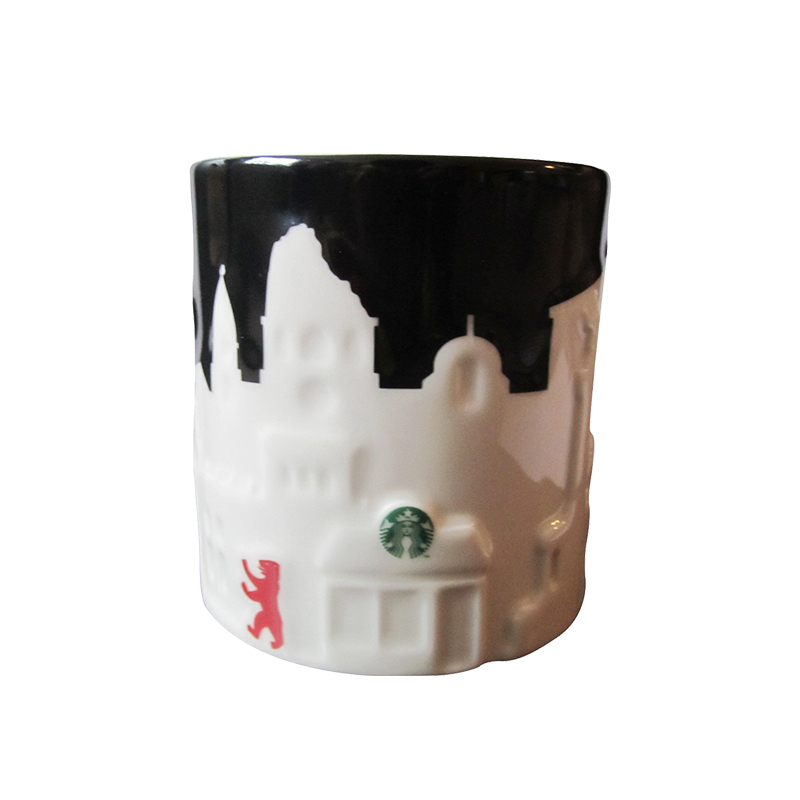[德国柏林]星巴克(Starbucks)Berlin柏林城市主题陶瓷马克杯 星巴克杯子 水杯杯具 德国进口
