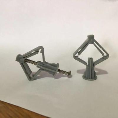 塑料飞机膨胀涨塞胀塞石膏板膨胀螺丝管窗帘空心墙膨胀单管50套