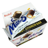 锦大 max5巧克力棒 榛果仁花生夹心棒 休闲零食品 35g（代可可脂）