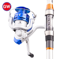 光威(GW)新品春款大白鲨渔轮海钓抛竿纺车轮海杆轮8000远投轮钓鱼轮子 左右手互换型 优雅蓝 8000系列 抖音