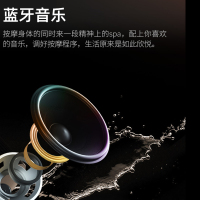 AUX/奥克斯豪华按摩椅S690家用全身全自动太空悬浮舱深V零重力小型多功能老人电动沙发颈椎肩腰背部智能揉捏器 中配棕色
