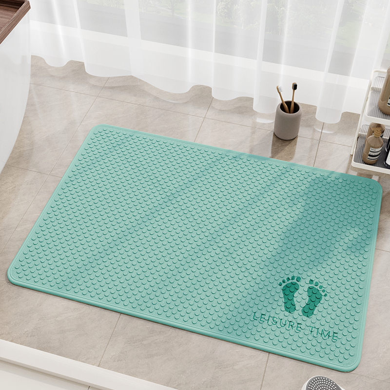 新款浴室吸盘防滑地垫淋浴房卫生间厕所洗澡防水防摔专用踩脚垫子