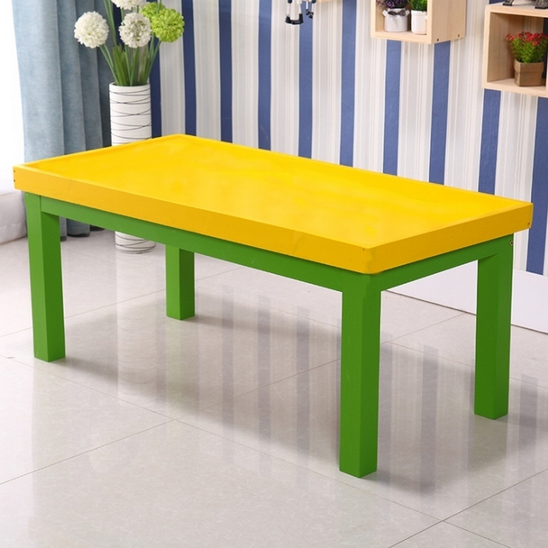 逐鹿中原木质桌类幼儿园桌长方形桌写字桌家用书桌chy1001四边桌