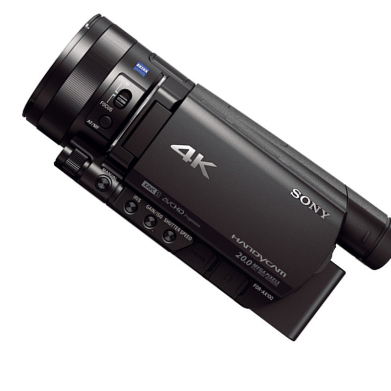 索尼(SONY) FDR-AX100E 4K数码摄像机(含三脚架+包)