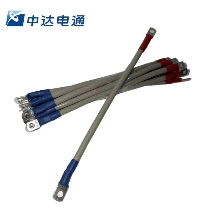 中达电通蓄电池连接线 16mm*350mm M6铜芯(根)高清大图