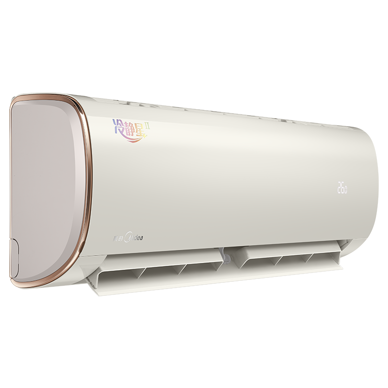 美的大1匹空调kfr-26gw/bp3dn8y-pg100(1) 浅杏色 冷静星ii系列