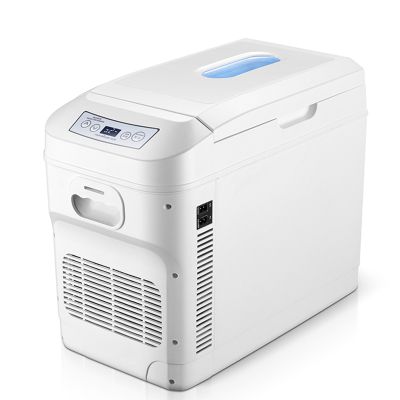 先科(SAST) 28L车载冰箱24V/220V车家两用制冷移动冷藏箱 聚氨酯快速制冷发泡小冰箱