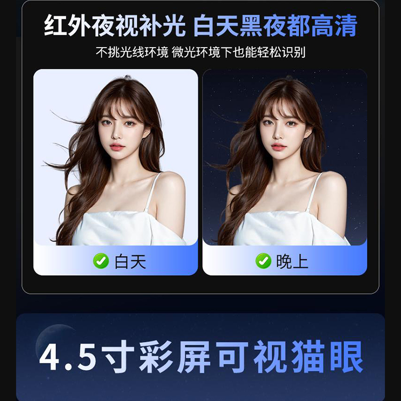 指纹锁 | 3D人脸智能锁 | 苏宁宜品智能锁V6(不含安装费)