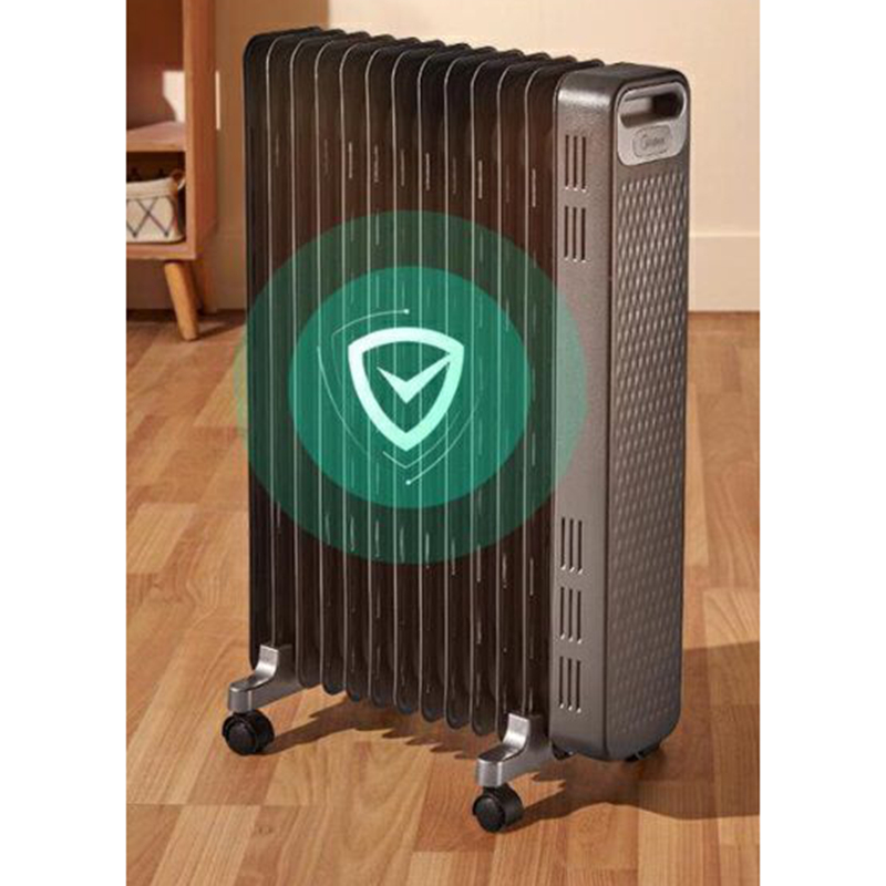 美的 Midea NYX-G1 取暖器电暖器烤火炉油汀13片家用办公室干衣2200W恒温(台)高清大图