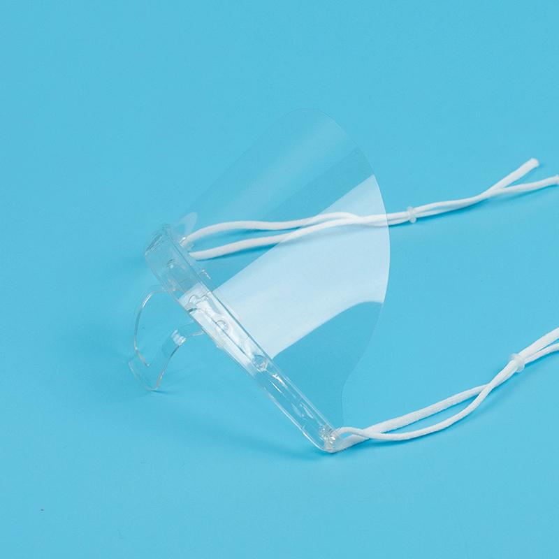 誉丰 YF-1004 微笑透明口罩10只/盒高清大图