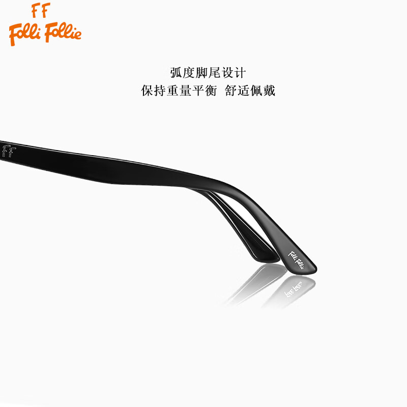FOLLI FOLLIE 时尚太阳镜黑色(70701C1)高清大图