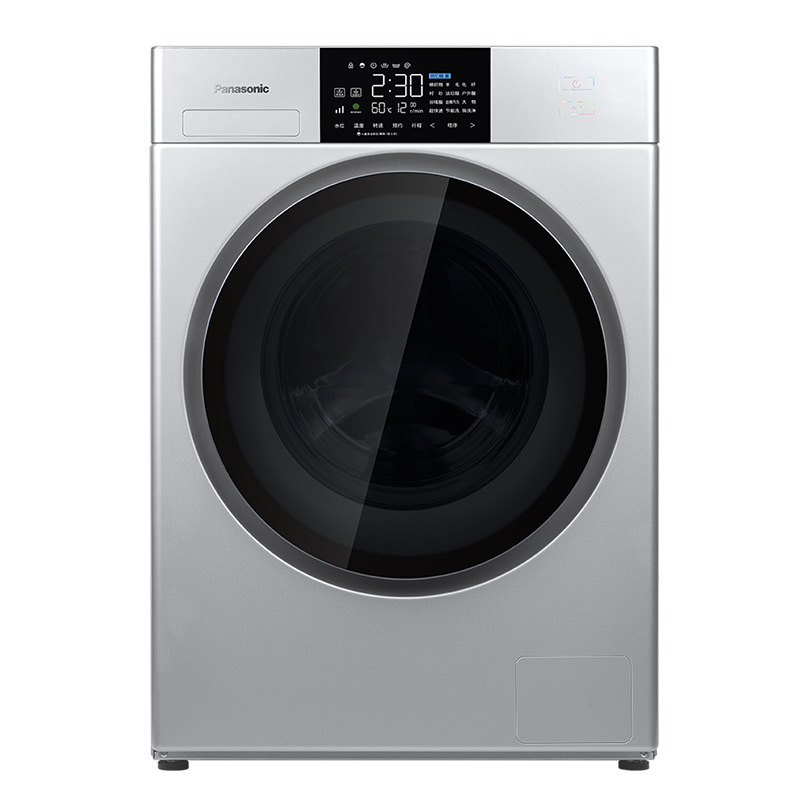 松下(Panasonic)XQG100-EG156 10KG洗烘一体滚筒洗衣机 光动银离子除菌 智能烘干变频