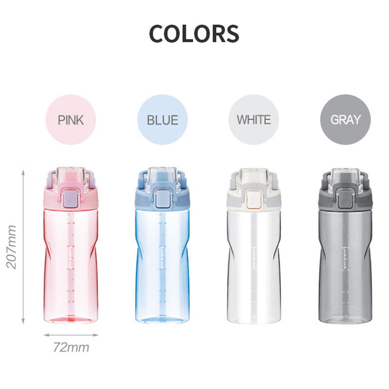 乐扣乐扣 一键开盖吸管水杯ABF796 (颜色随机)高清大图