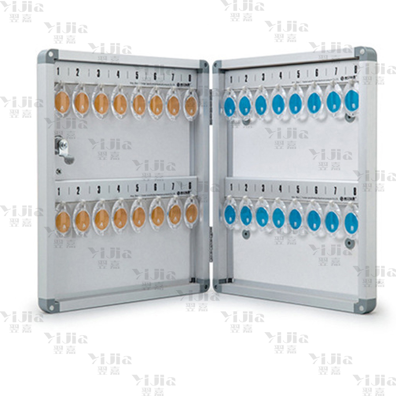 翌嘉 铝合金钥匙箱壁挂钥匙柜钥匙管理箱 32位高清大图