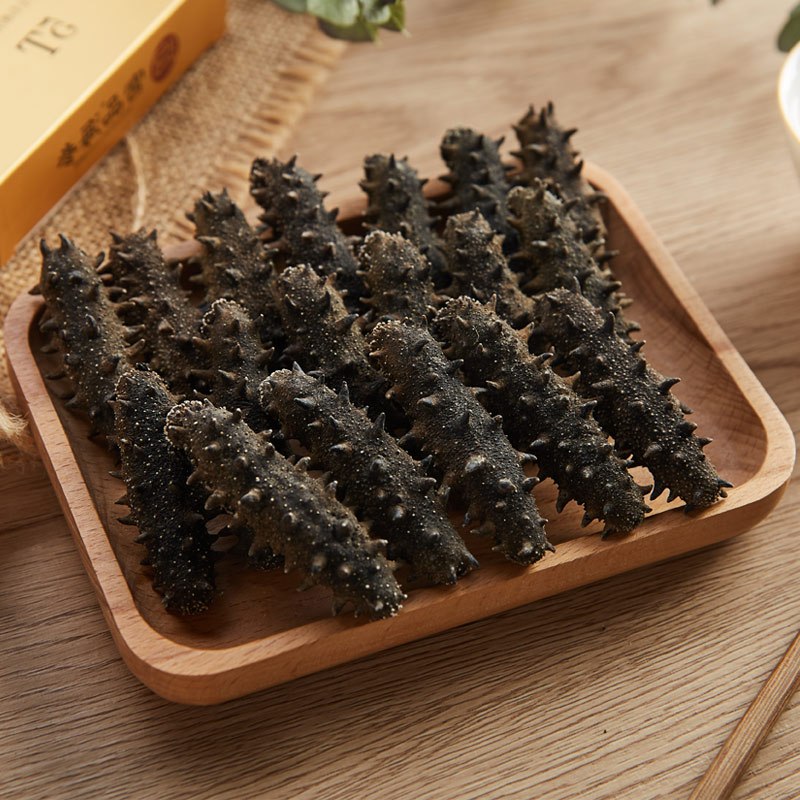 宫品3A有机淡干海参50g 10-14只 刺参海参干货 营养丰富 发后即食海参