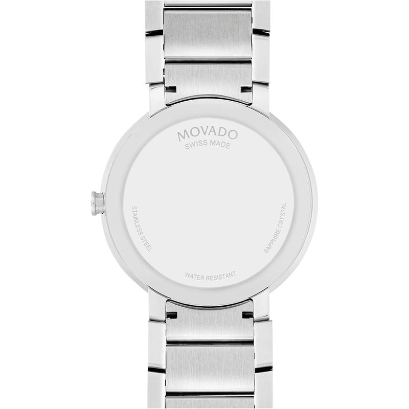Movado/摩凡陀Swiss Quartz男士石英防水不锈钢商务简约经典腕表高清大图