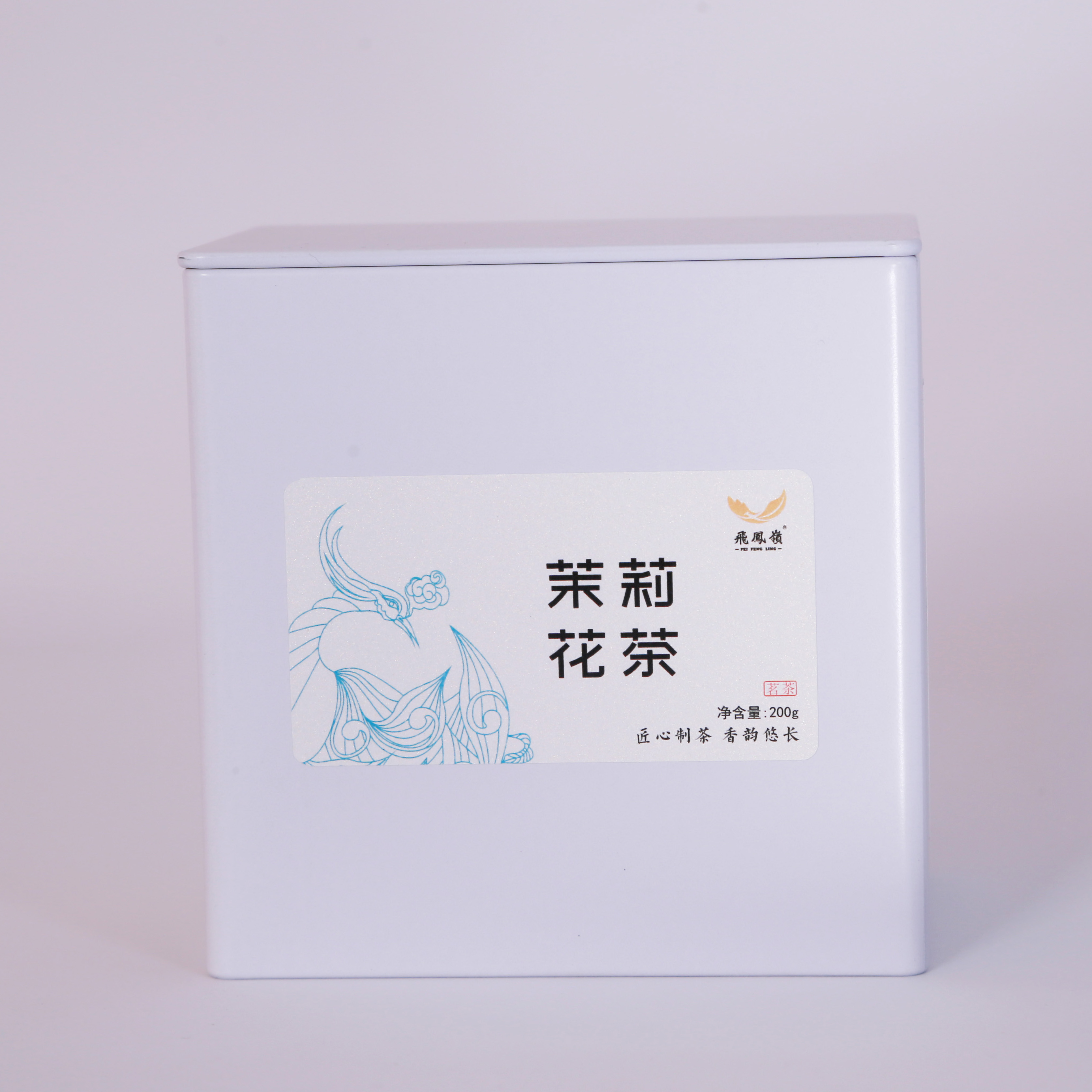 飞凤岭茉莉花茶200g/罐高清大图