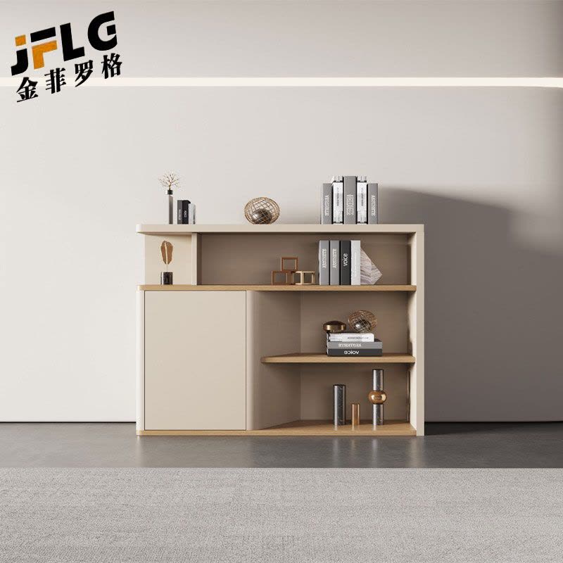 金菲罗格茶水办公柜子隔断储物柜矮柜置物柜 180*100*40cm图片