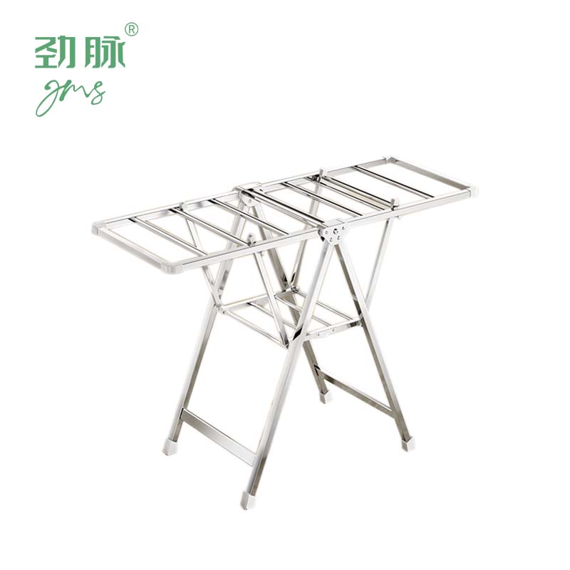 劲脉 落地折叠晾衣架 防风条-140*45*98CM 个高清大图