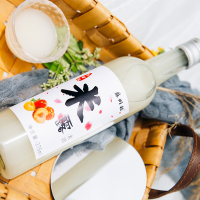 苏州桥米酒桂花米露水蜜桃女微醺晚安甜酒水醪糟0.5度375ML