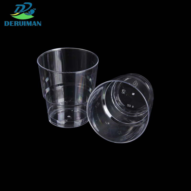 DERUIMAN一次性航空杯透明杯