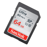 闪迪（SanDisk）64GB 读速80MB/s 至尊高速SDXC UHS-I存储卡 Class10 SD卡