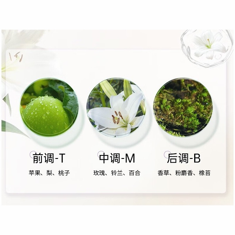 舒蕾 高定馥郁百合香甄选波卡莉香高定浪漫玫瑰香皂-100g肥皂 百合香皂100g高清大图
