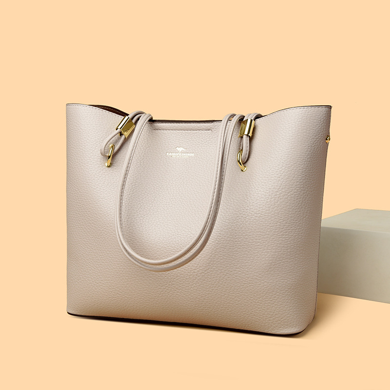 包包女包新款潮流妈妈包大容量购物袋斜挎包女托特包高清大图