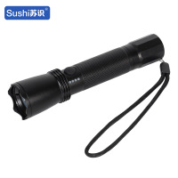 苏识 SS7623A 3W 8-16小时续航 尺寸：35*157mm LED 充电式强光电筒（计价单位：个）黑色
