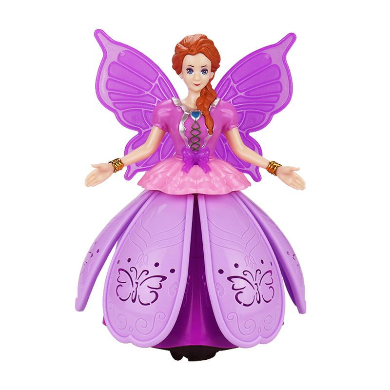 冰雪公主送电池女宝宝13岁唱歌跳舞芭比玩具娃娃音乐公主小女孩46周岁