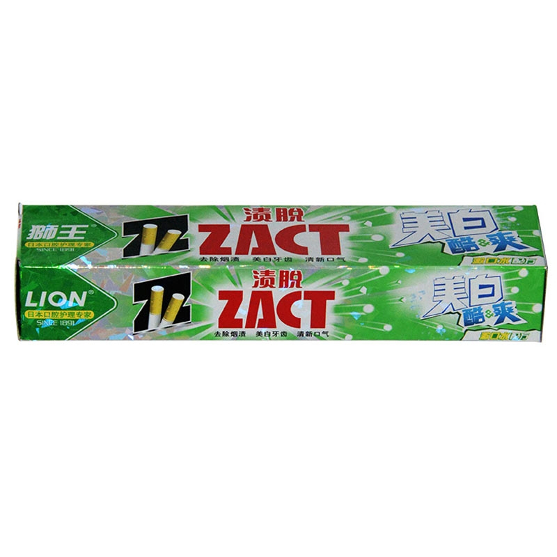 狮王 渍脱 美白酷爽 牙膏 130g(单位:支)