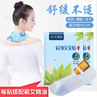 艾修堂 蕲艾肩颈贴2片装x2盒 中医保健缓解颈椎关节不适 腰腿部保暖贴热敷贴颈椎贴发热贴