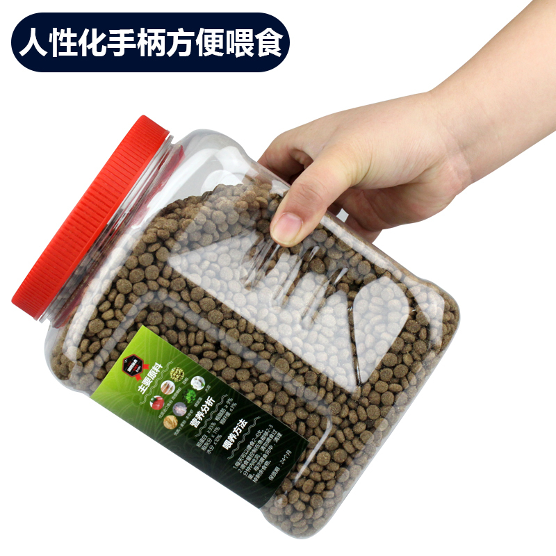 混合虾干面包虫鱼食增色观赏鱼金鱼饲料龙鱼南极虾不浑水鱼粮高清大图