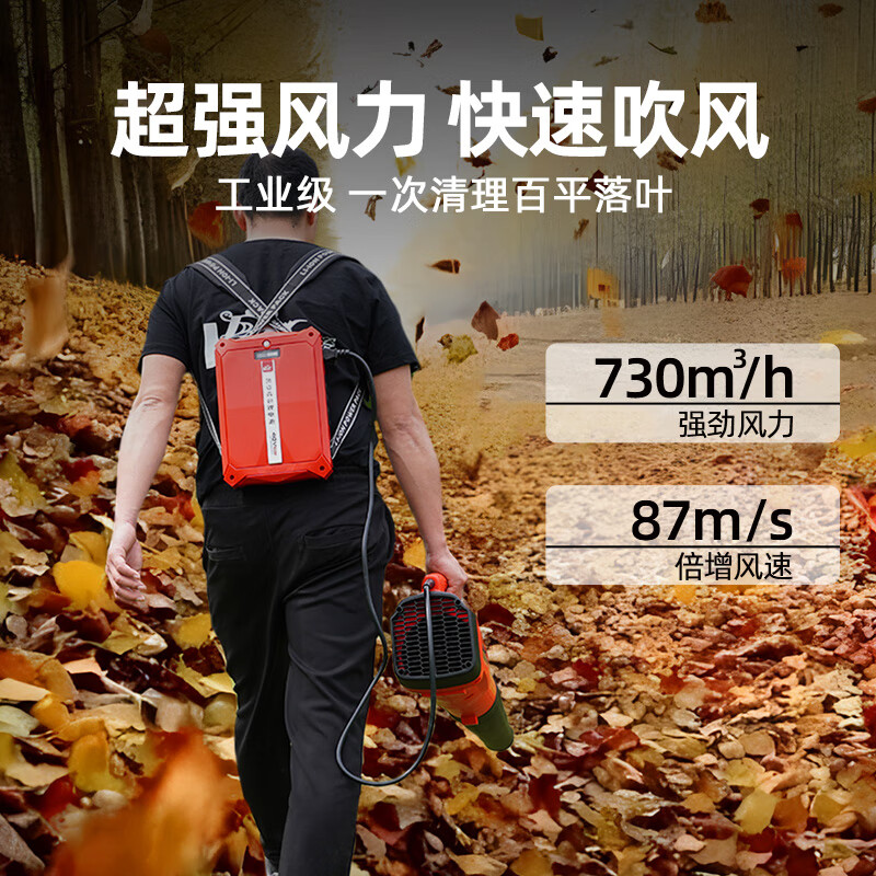 凯姿(KAZZ)KZ950L 40V吹风机 3档风力 10Ah背包电池 单位:台高清大图