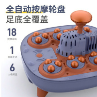 奥克斯(AUX)泡脚桶足浴盆全自动加热恒温电动按摩家用高桶养生足疗神器[豪华版]循环花洒+药包