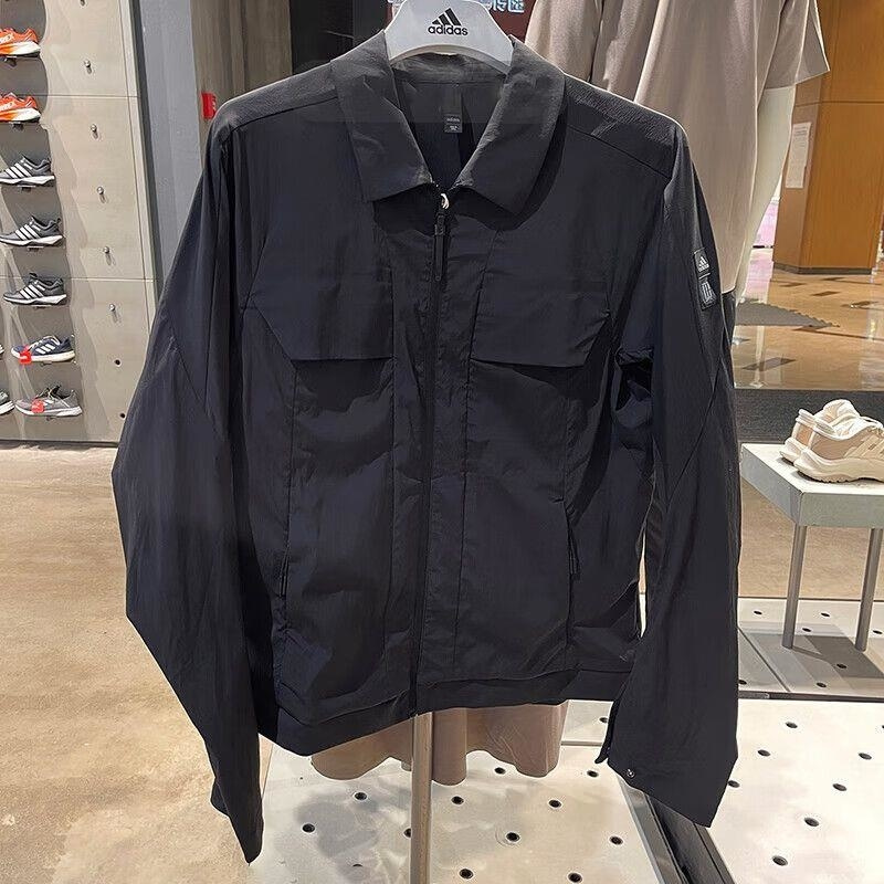 adidas/阿迪达斯男子新款运动训练休闲夹克外套 JI8692 C