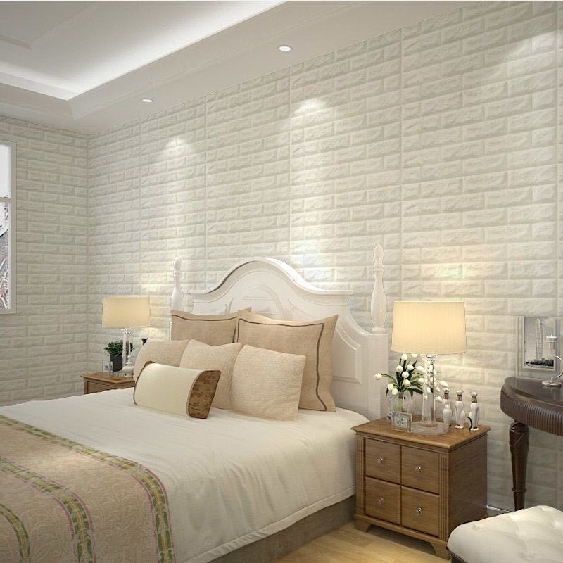 壁纸自粘3d立体墙贴砖纹墙纸闪电客卧室背景墙宿舍水泥墙毛坯房防水