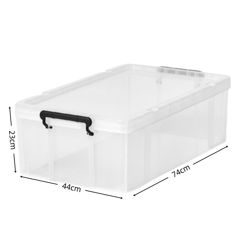 智叶舟整理收纳箱超大号74*44*23cm个高清大图