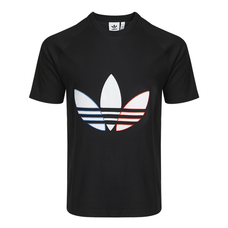 阿迪达斯(adidas)运动t恤 adidas originals阿迪三叶草2021男子tricol