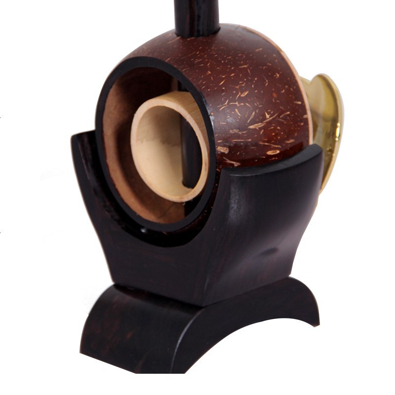 梵巢板胡黑檀木河南豫剧龙头如意头两款可选乐队演奏bh08梧桐木面板老