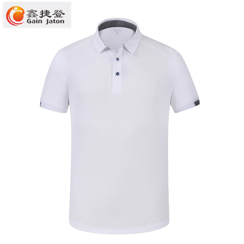 鑫捷登 翻领短袖T恤运动休闲衫 AGRY-WYTH8111 1件高清大图