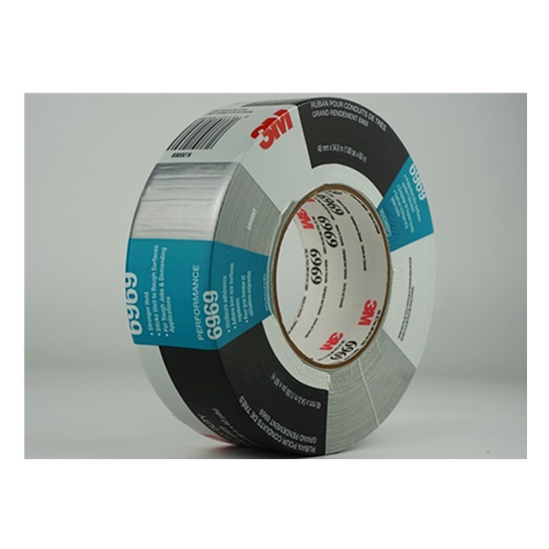 3M 6969 布基修补胶带48mm×54m 银灰色
