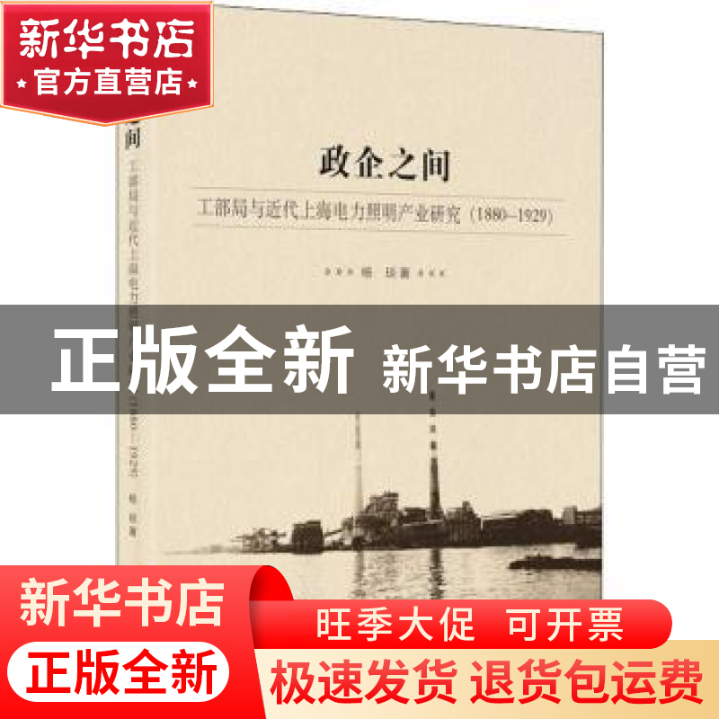 正版 政企之间:工部局与近代上海电力照明产业研究:1880-1929 杨高清大图