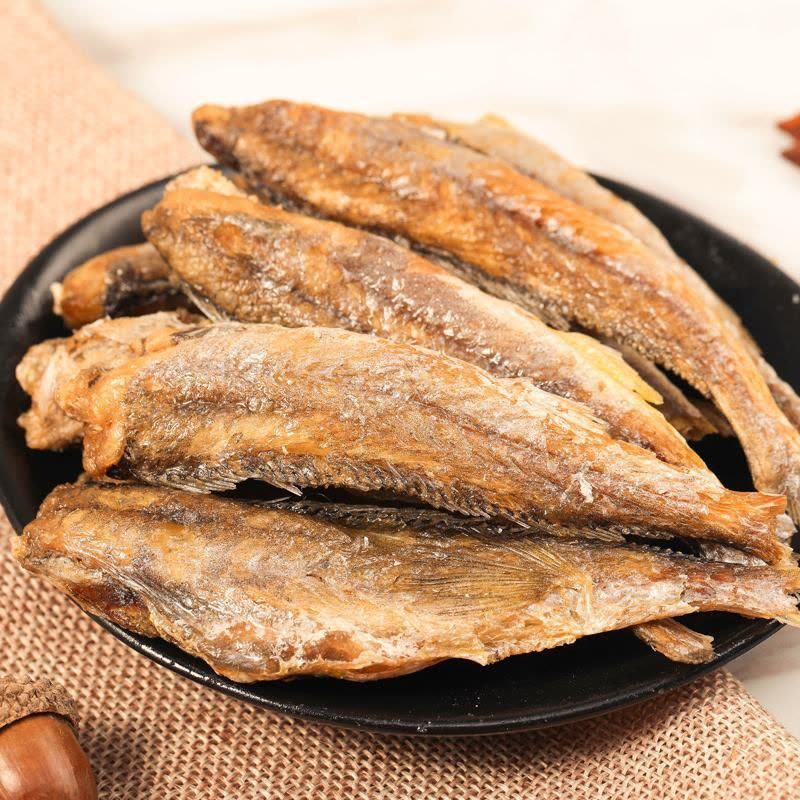 香酥小黄鱼酥软黄鱼酥黄花鱼小鱼仔鱼干海味零食即食小吃零嘴80g图片