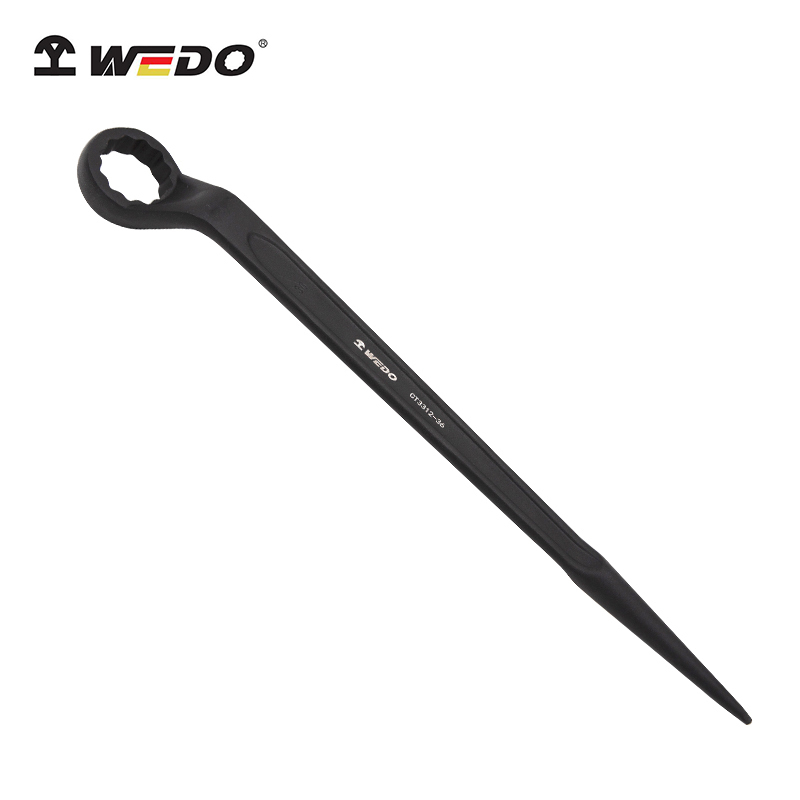 维度(WEDO)CT3312-95 高颈撬棒梅花扳手 95mm高清大图